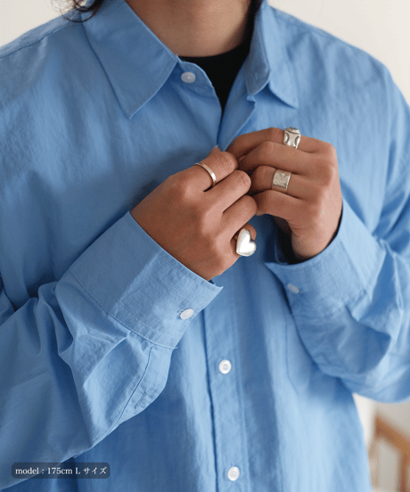 【撥水加工】Recycled Nylon Shirt