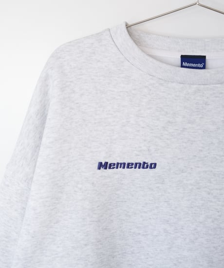 【Gray】logo sweat