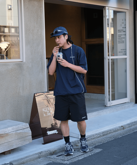 【Navy】M/T logo tee