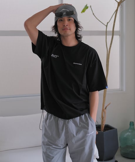 【Black】M/T logo tee