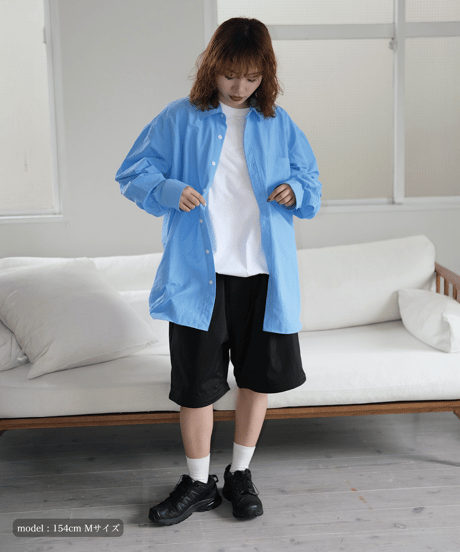 【撥水加工】Recycled Nylon Shirt