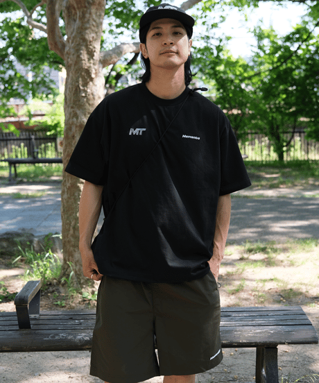 【Black】M/T logo tee