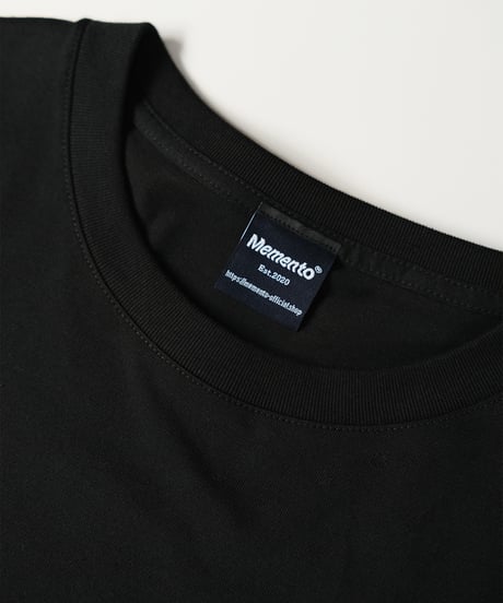【Black】logo tee