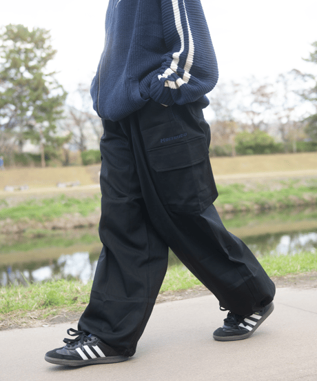 【Black】Snow cargo pants