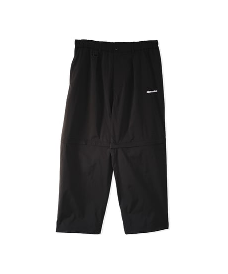 【Black】撥水加工＆2WAY Nylon Pants