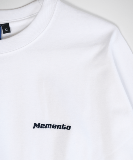 【White】M/T logo L/S tee