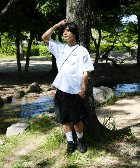 【White】M/T logo tee