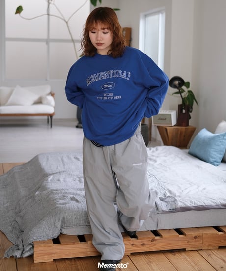 【Blue】College Sweat