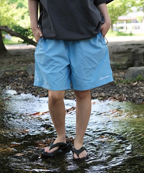 【Blue】撥水加工 nylon shorts