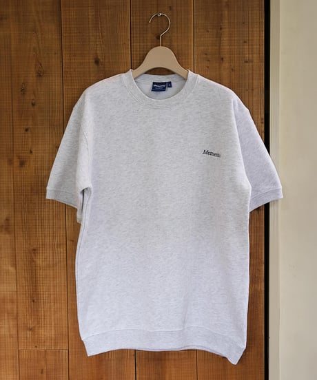 【Gray】short sleeve sweat tee