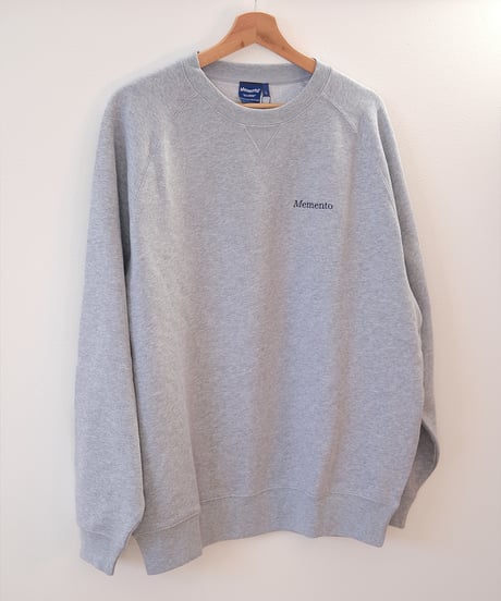 【Gray】raglan sleeve sweat