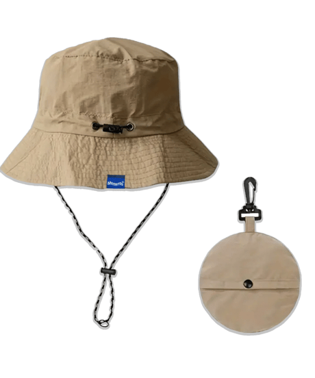 【4Color】UV&撥水加工 nylon bucket hat