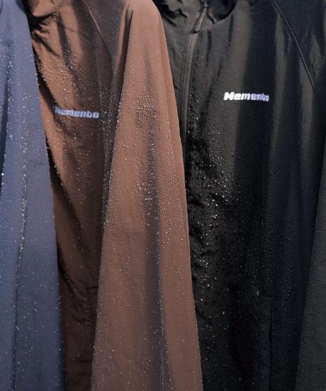 【Brown】nylon track jacket