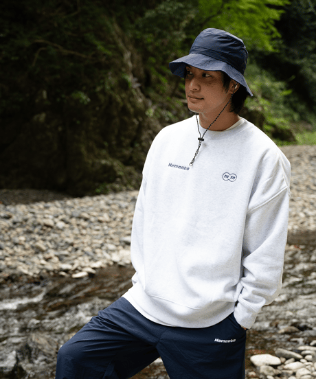 【Gray】logo sweat