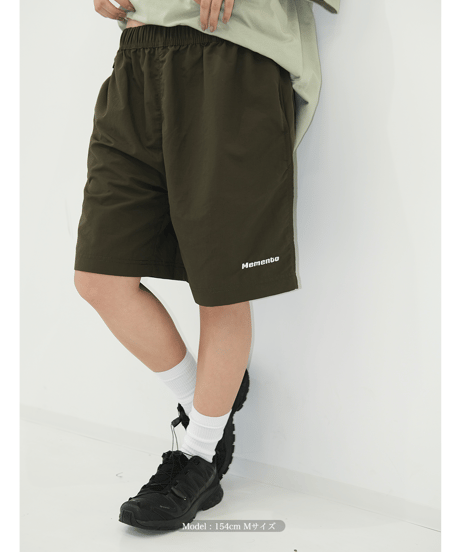【Khaki】撥水加工 nylon shorts