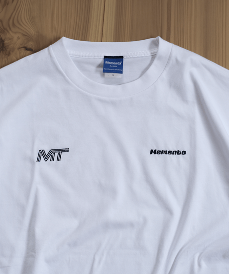 【White】M/T logo tee