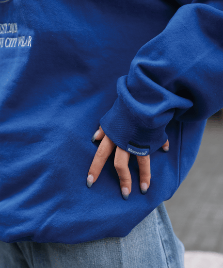 【Blue】College Sweat