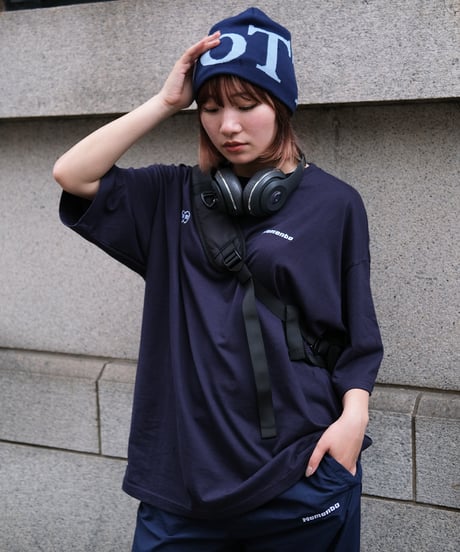 【Navy】city life tee