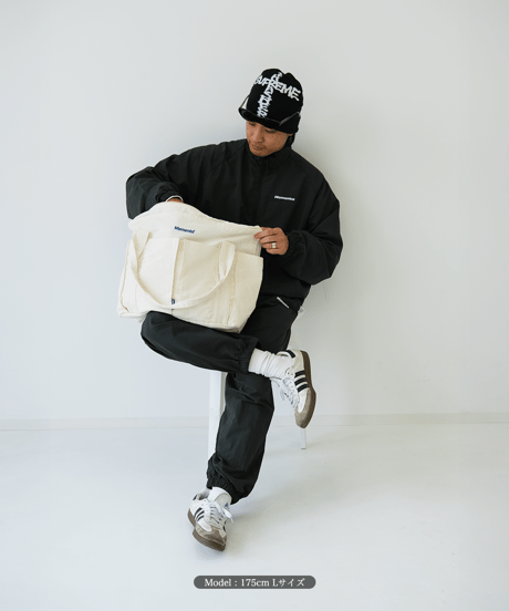 【Khaki】nylon track jacket