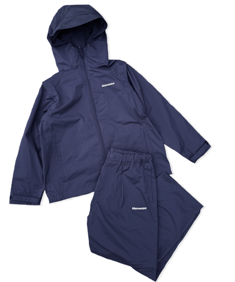 【Navy】撥水加工＆2WAY Nylon Jacket