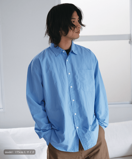【撥水加工】Recycled Nylon Shirt