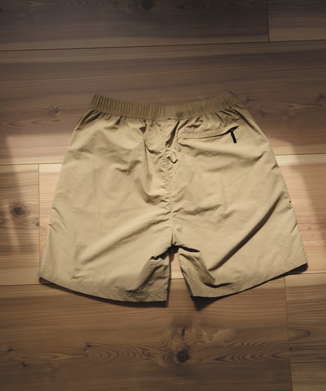 【Beige】撥水加工 nylon shorts