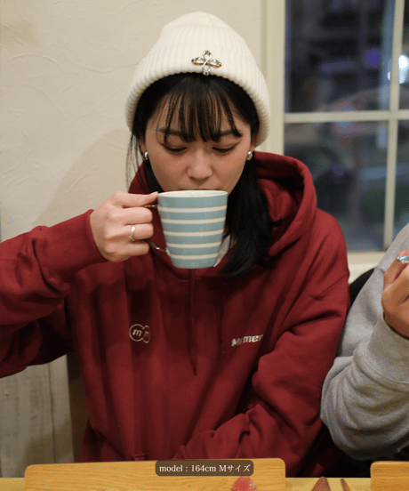【Red】logo hoodie