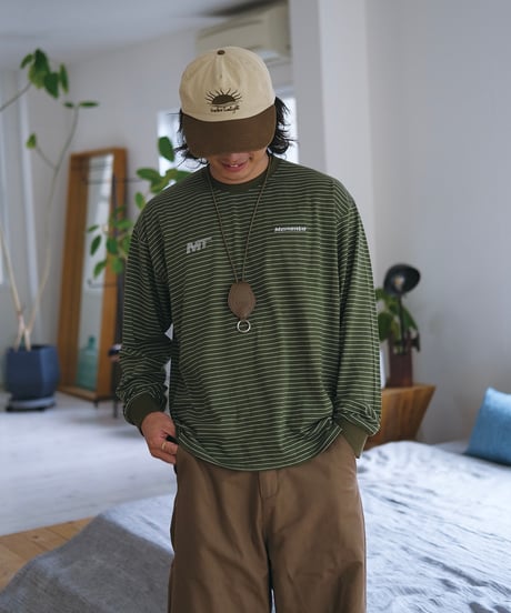 【超軽量】border L/S tee
