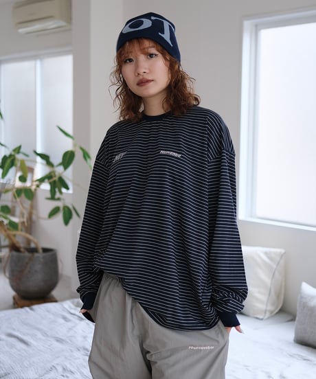 【超軽量】border L/S tee
