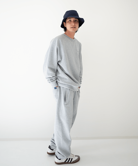 【Gray】raglan sleeve sweat