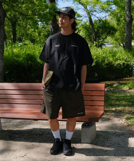 【Black】M/T logo tee