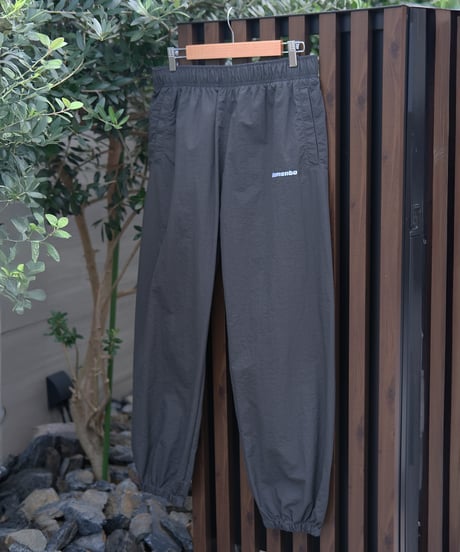 【Khaki】nylon track pants