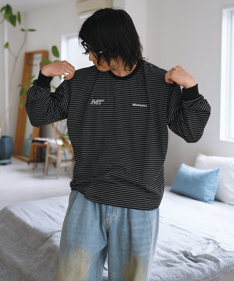 【超軽量】border L/S tee