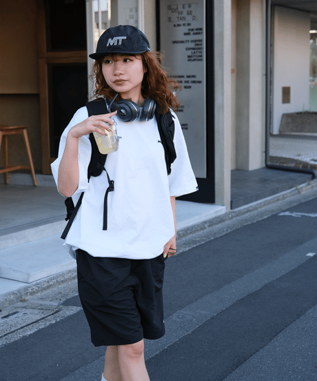 【White】M/T logo tee