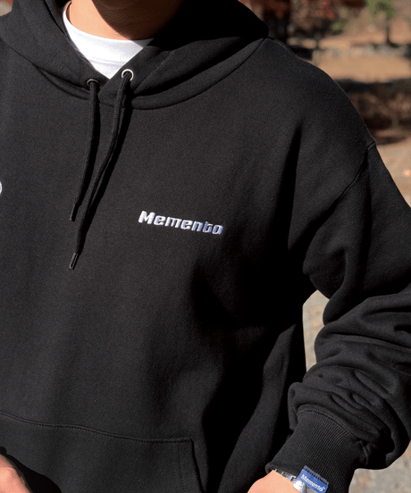 【Black】logo hoodie