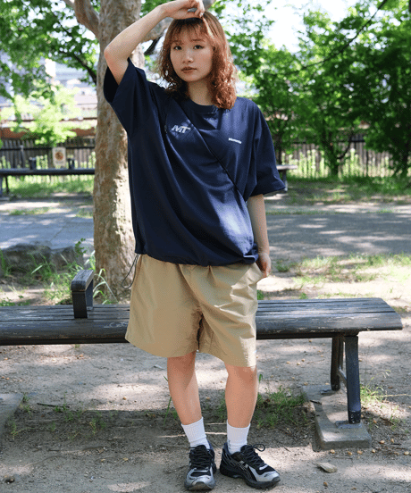 【Navy】M/T logo tee