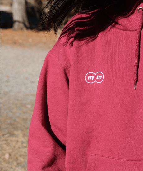【Red】logo hoodie