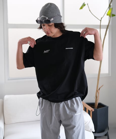 【Black】M/T logo tee