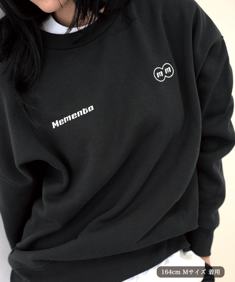 【Black】logo sweat