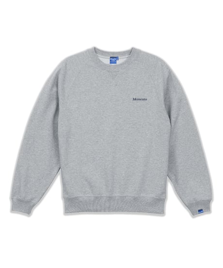 【Gray】raglan sleeve sweat
