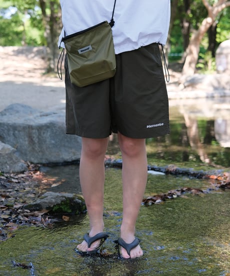 【Khaki】撥水加工 nylon shorts