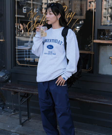 【Gray】College Sweat