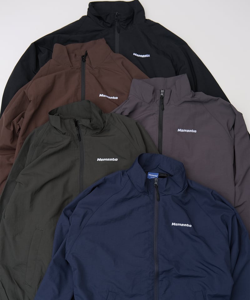 Khaki】nylon track jacket | Memento