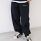【Black】nylon track pants