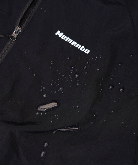 【Black】nylon track jacket
