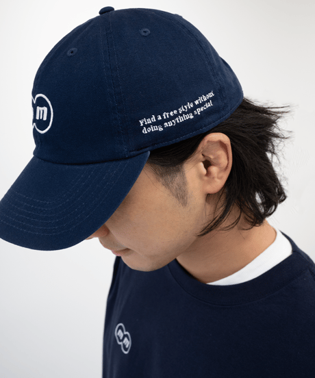 【3Color】刺繍 logo cap