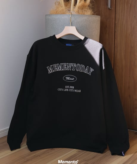 【Black】College Sweat