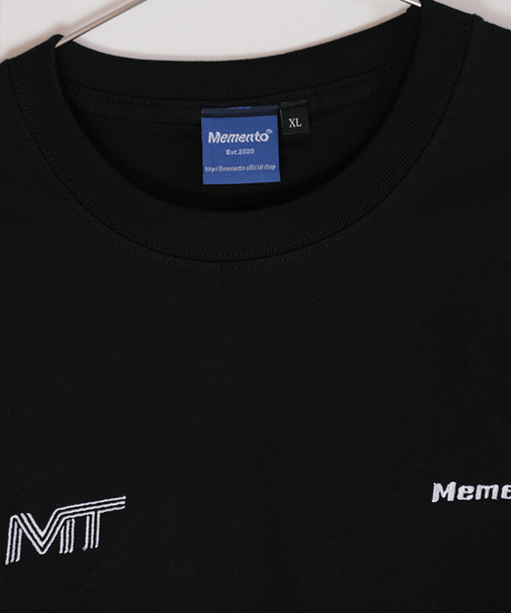 【Black】M/T logo L/S tee