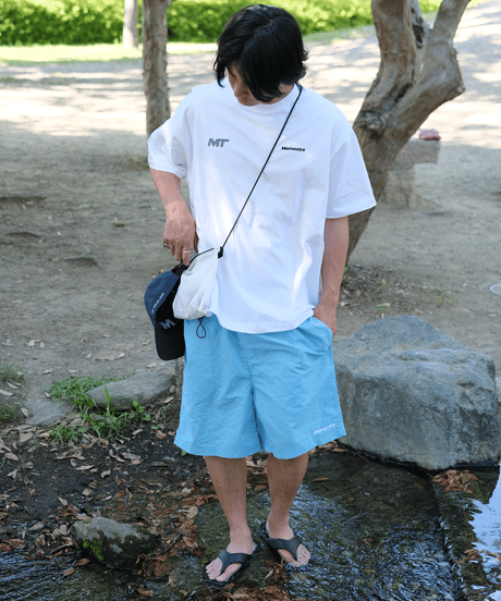 【White】M/T logo tee