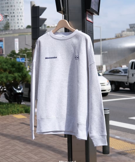 【Gray】logo sweat